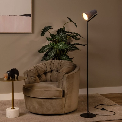 BENSEN - Lampa podłogowa - 1xE14 - Grey 05753/81/36 Lucide